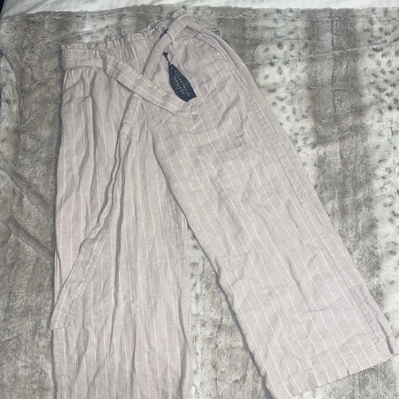 Streetwear Society Capri Linen Pants - Picture 1 of 3